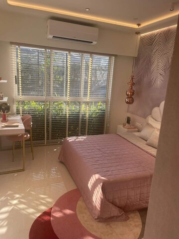 Living Room in 1 BHK Apartment at Real Emporium, Vasai East – for Sale
