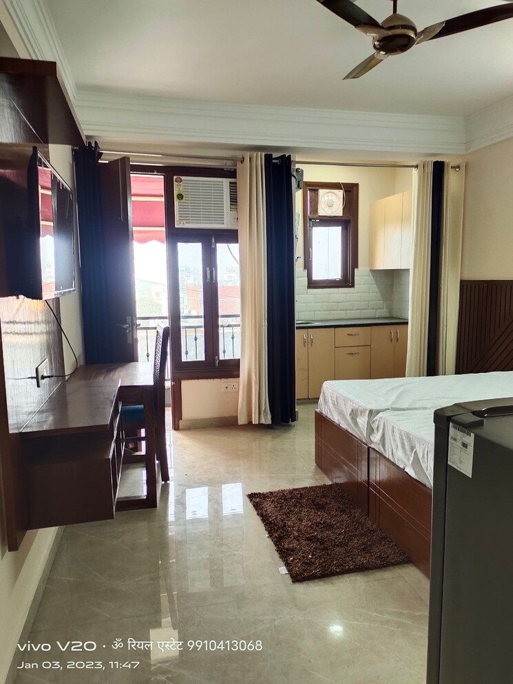 Master Bedroom, vasant kunj 1 RK 450 Sq.Ft. Builder Floor In Vasant Kunj Delhi 7701848