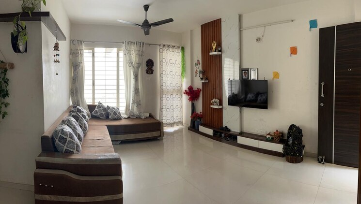 Living Room, shriram-la-tierra 2 Bedroom 1100 Sq.Ft. Apartment In Vishrantwadi Pune 7702034