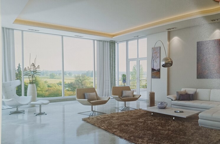 Living Room, kashish-manor-one 1 Bedroom 895 Sq.Ft. Apartment In Sector 111 Gurgaon 7702515