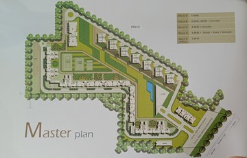 Master Plan in 2 BHK Apartment at Kashish Manor One, Sector 111 – for Sale