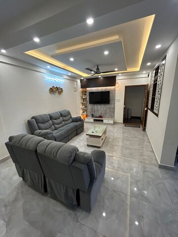 Living Room in 3 BHK Apartment at The Nest Apartment HSR Layout, Hsr Layout – for Sale