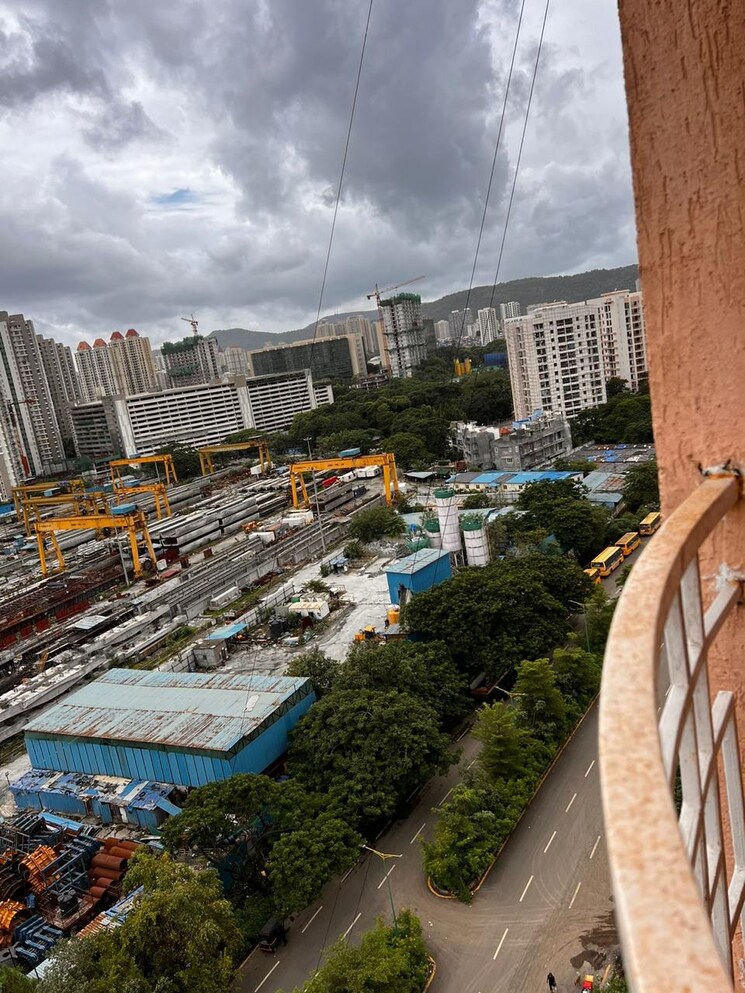 Balcony, kapleshwara-pinnacle-gloria 1 Bedroom 650 Sq.Ft. Apartment In Kolshet Thane 7702988