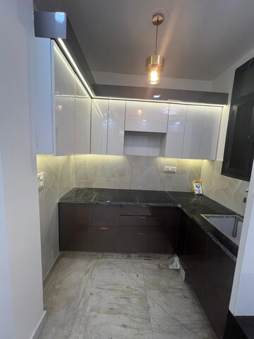 Kitchen in 3 BHK Builder Floor at Raj Nagar Extension – for Sale
