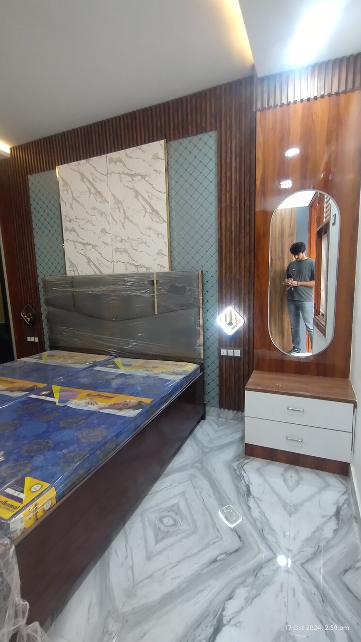 Bedroom, dwarka 3 Bedroom 100 Sq.Yd. Builder Floor In Dwarka Delhi 7703765