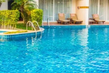 Swimming Pool in 4 BHK Apartment at Mantra Sky Homes, Magarpatta City – for Sale