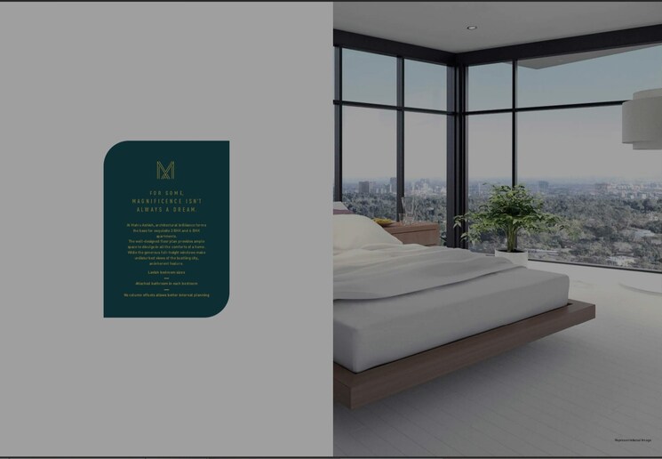 Master Bedroom, kalpataru-matru-ashish 4 Bedroom 2416 Sq.Ft. Penthouse In Matunga East Mumbai 7704459