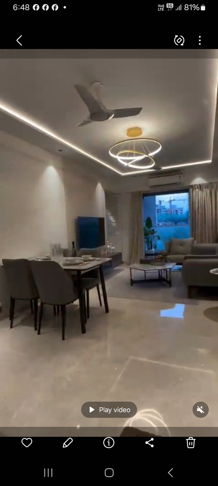 Living Room, bc-corp-arista 2 Bedroom 537 Sq.Ft. Apartment In Bandra East Mumbai 7704494