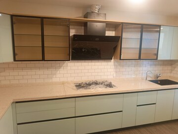 Kitchen in 5 BHK Apartment at RMZ Latitude, Hebbal – for Rent