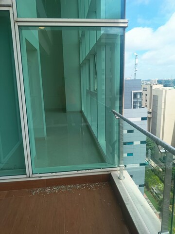 Balcony in 5 BHK Apartment at RMZ Latitude, Hebbal – for Rent