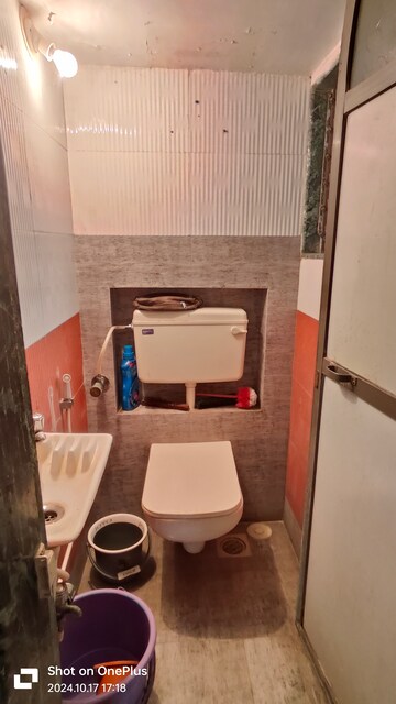 Bathroom in 1 BHK Builder Floor at Vasai West – for Sale