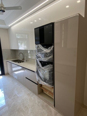 Kitchen in 4 BHK Builder Floor at Sushant Lok 3, Sector 57 – for Sale