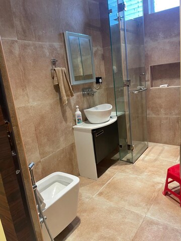 Bathroom in 3 BHK Builder Floor at Jubilee Hills – for Sale
