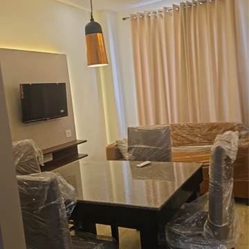 Living Room in 1 BHK Apartment at Royal Oxford Street, Utrathiya – for Sale