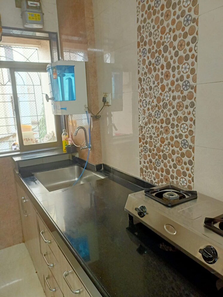 Kitchen, nisarg-upvan 1 Bedroom 410 Sq.Ft. Apartment In Patlipada Thane 7705787