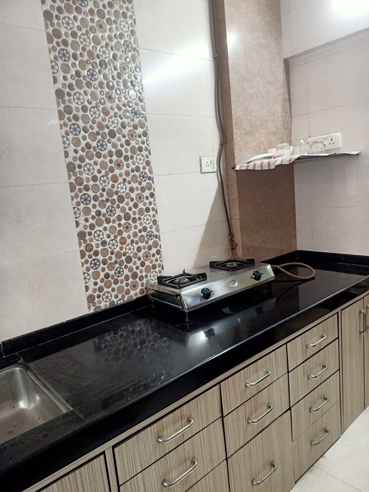 Kitchen, nisarg-upvan 1 Bedroom 410 Sq.Ft. Apartment In Patlipada Thane 7705787