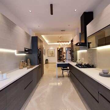 Kitchen in 3 BHK Builder Floor at Chattarpur – for Sale