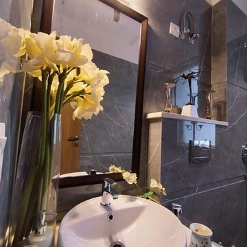 Bathroom in 3 BHK Builder Floor at Chattarpur – for Sale