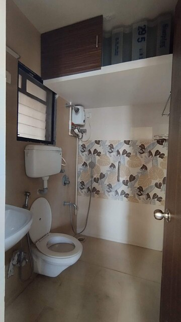 Bathroom in 2 BHK Apartment at Raunak City, Kalyan West – for Sale