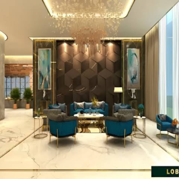 Living Room in 2 BHK Apartment at M3M Soulitude, Sector 89 – for Sale