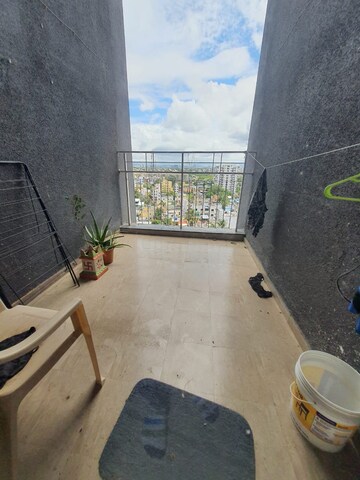 Bathroom in 2 BHK Apartment at Goel Ganga Aria, Dhanori – for Rent