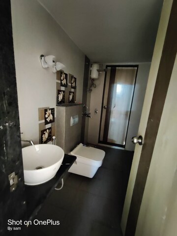 Bathroom in 1 BHK Apartment at Rosa Gardenia, Ghodbunder Road – for Sale