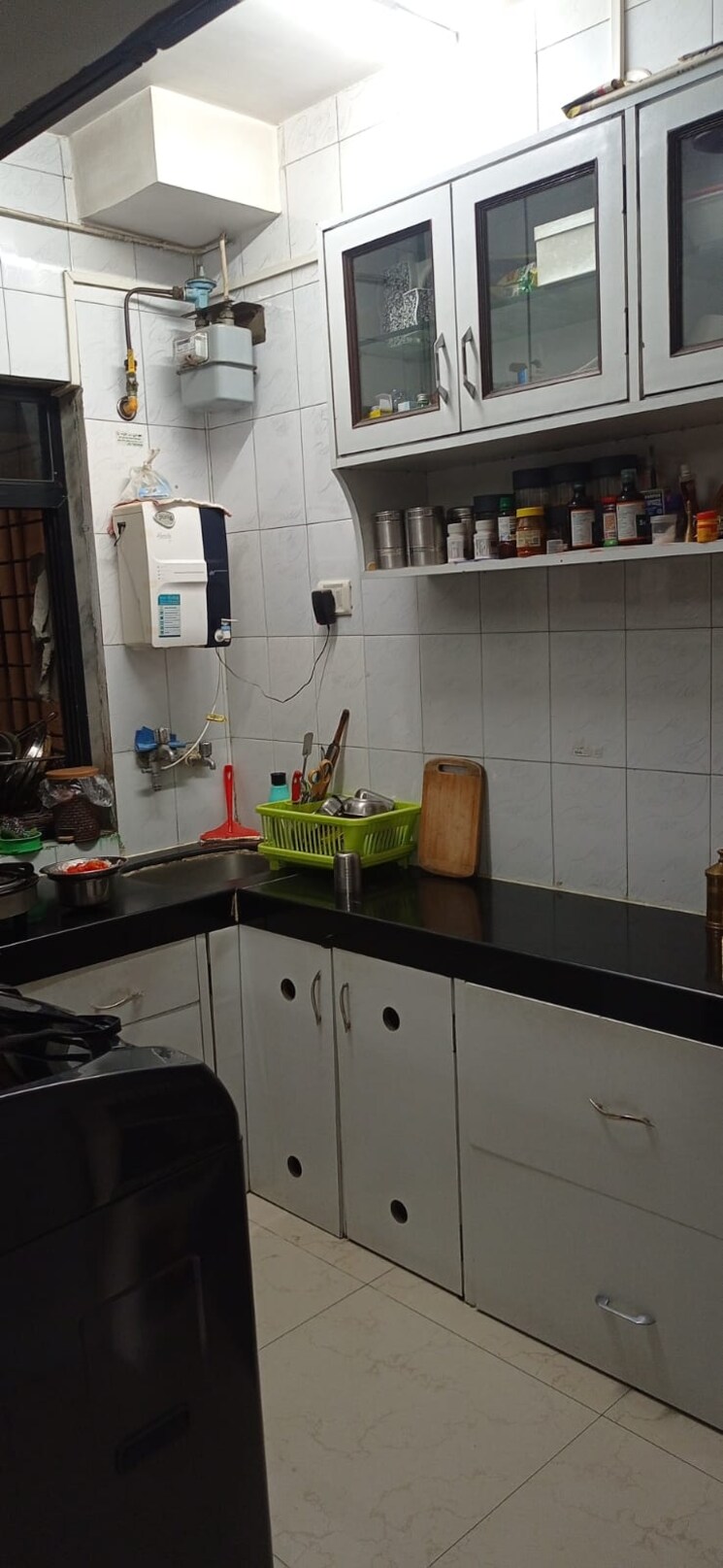 Kitchen, sawan-elegance 1 Bedroom 407 Sq.Ft. Apartment In Kopar Khairane Navi Mumbai 7707116