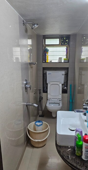 Bathroom in 2.5 BHK Apartment at Jyoti Sadan Mahim, Mahim – for Sale