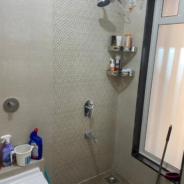 Bathroom in 1 BHK Apartment at Gurukrupa Marina Enclave, Jankalyan Nagar – for Sale
