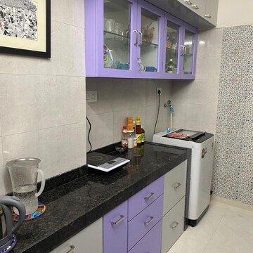 Kitchen in 1 BHK Apartment at Gurukrupa Marina Enclave, Jankalyan Nagar – for Sale