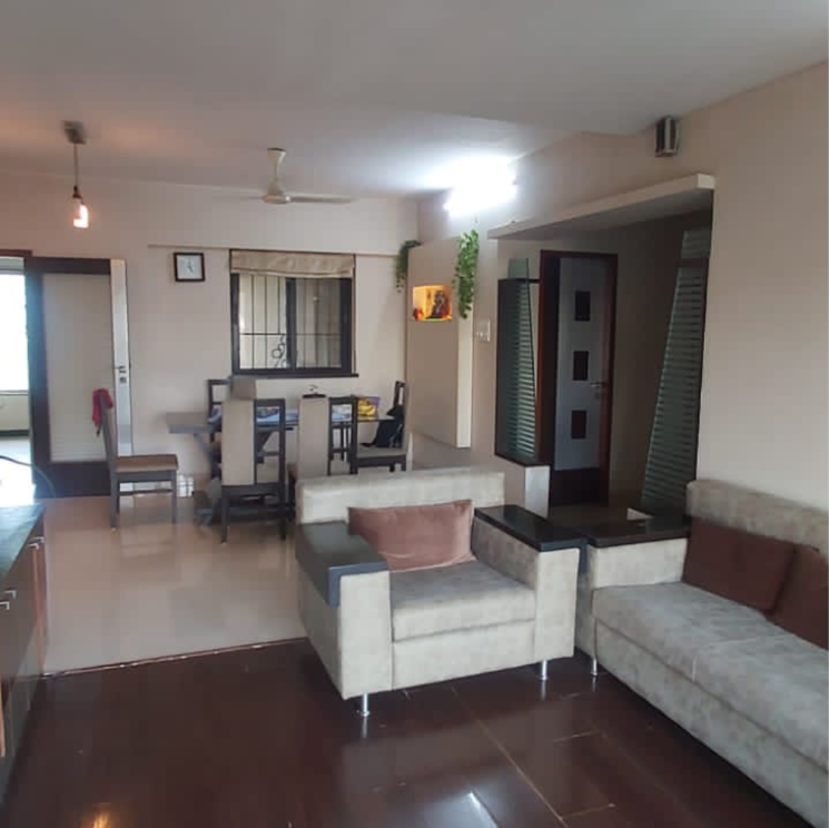 Living Room, k-raheja-interface-heights 3 Bedroom 883 Sq.Ft. Apartment In Mindspace Mumbai 7707414