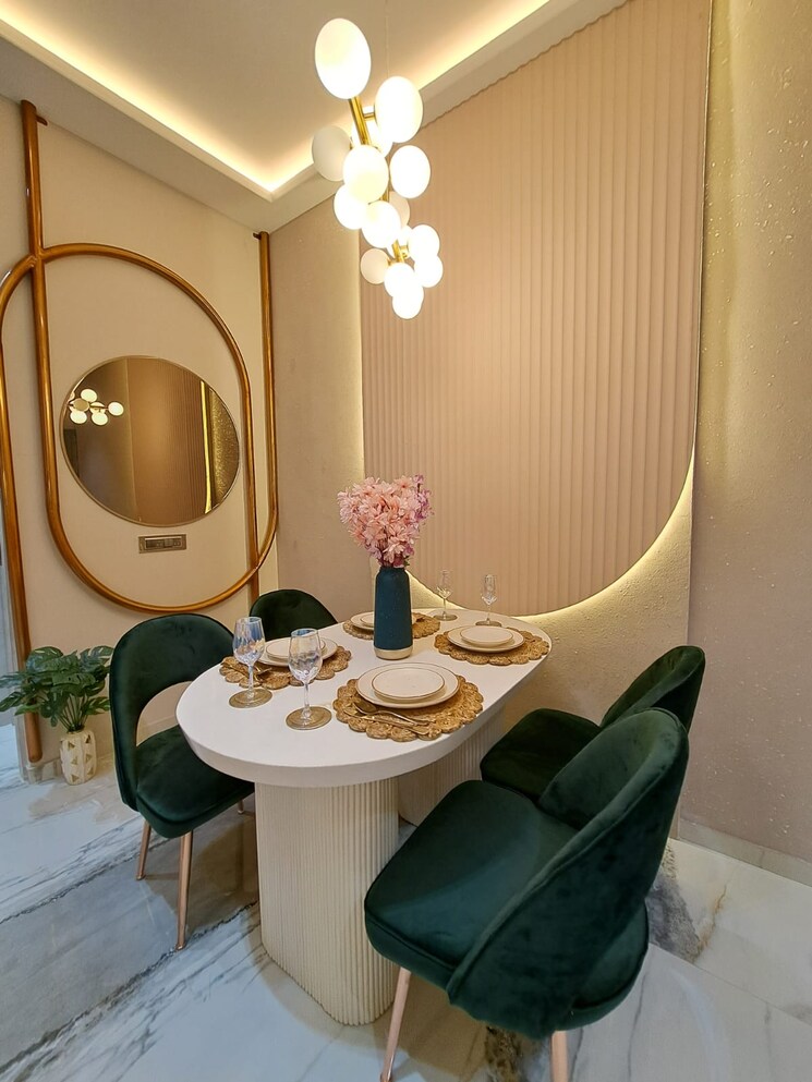 Master Bedroom, origin-rock-highland 3 Bedroom 871 Sq.Ft. Builder Floor In Kandivali West Mumbai 7707609