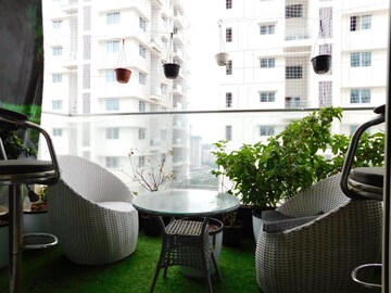 Balcony in 3 BHK Apartment at Jayabheri The Summit, Narsingi – for Sale