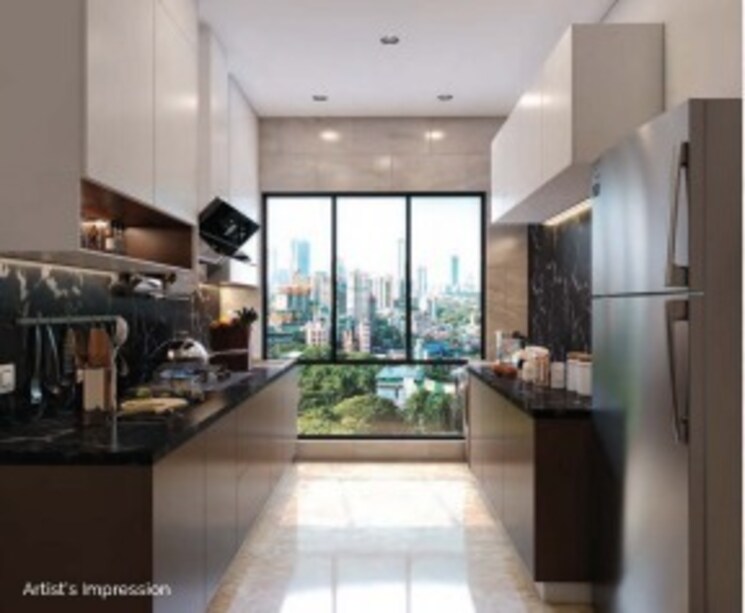 Kitchen, ami-zarna 2 Bedroom 639 Sq.Ft. Builder Floor In Malad West Mumbai 7708038