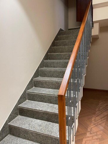 Staircase in 4 BHK Builder Floor at Malviya Nagar – for Sale