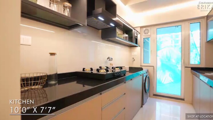 Kitchen, rustomjee-erika 2 Bedroom 620 Sq.Ft. Apartment In Bandra East Mumbai 7708618
