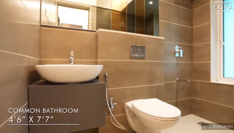 Bathroom, rustomjee-erika 2 Bedroom 620 Sq.Ft. Apartment In Bandra East Mumbai 7708618