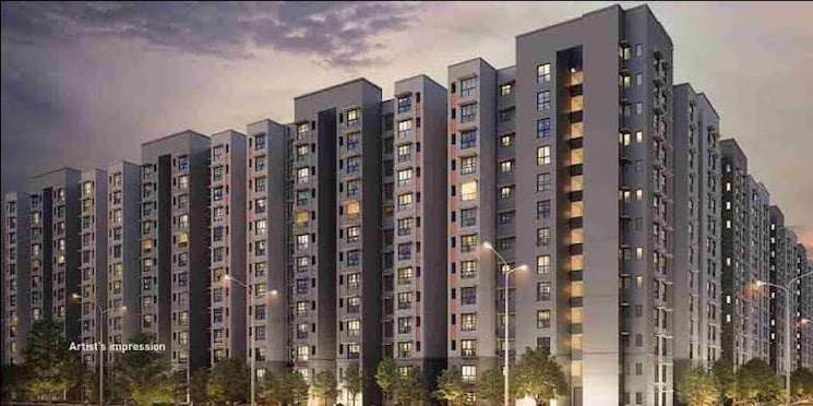 Exterior View, lodha-crown-taloja-quality-homes 2 Bedroom 470 Sq.Ft. Apartment In Dombivli East Thane 7708667