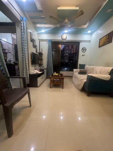 Living Room in 1 BHK Apartment at Sanghvi Valley, Kalwa – for Sale