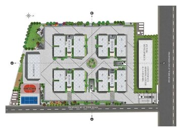 Master Plan in 4 BHK Apartment at DSR The Classe, Narsingi – for Sale