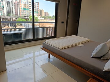 Balcony in 3 BHK Apartment at MBA Om Elegance, Zundal – for Sale