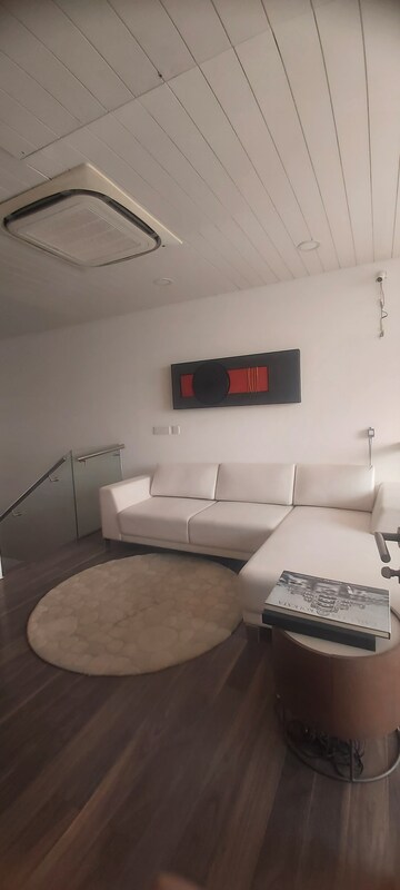 Living Room in 4 BHK Apartment at Suraj Oranje Castle, Gomti Nagar – for Sale