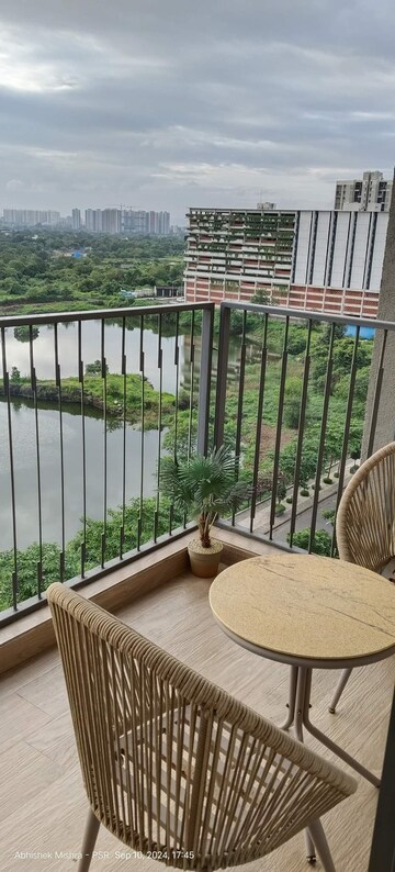 Balcony in 2 BHK Apartment at Shantee Flamingo Residency, Vasai West – for Sale