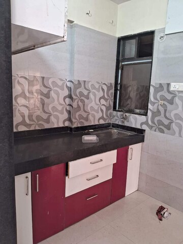 Kitchen in 1 BHK Apartment at Shantee Flamingo Residency, Vasai West – for Sale