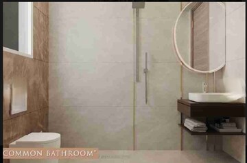 Bathroom in 2 BHK Apartment at Crescent Silverwoods, Powai – for Sale