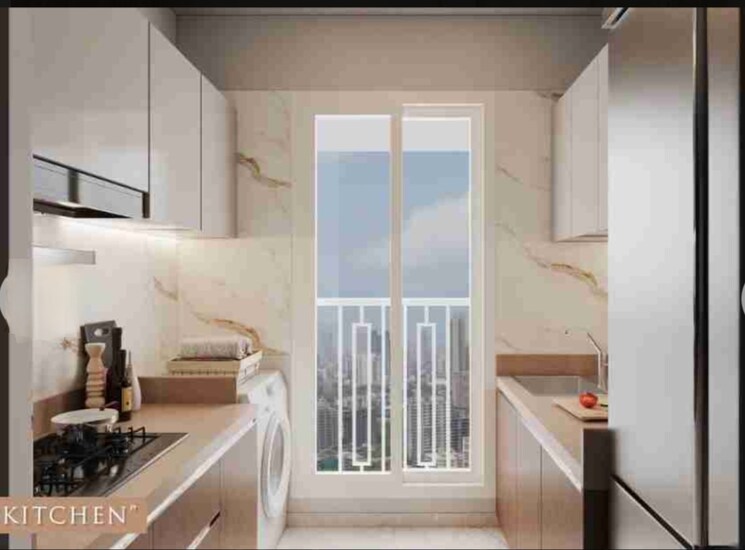 Kitchen, crescent-silverwoods 2 Bedroom 644 Sq.Ft. Apartment In Powai Mumbai 7709884