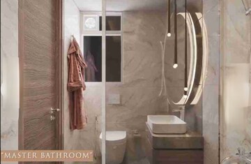 Staircase in 2 BHK Apartment at Crescent Silverwoods, Powai – for Sale