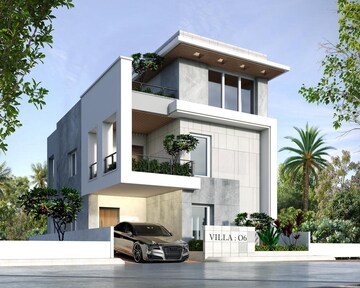 4 BHK Villa – Exterior View View at Kollur - for Sale