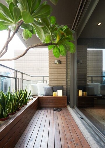 Balcony in 1.5 BHK Villa at Somanhalli – for Sale