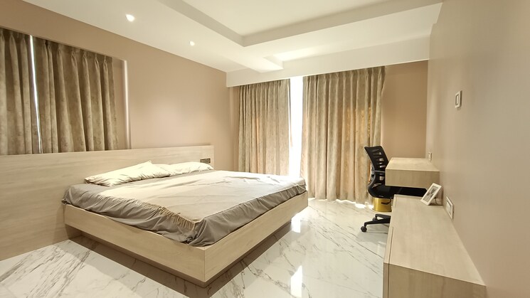 Bedroom, akruti-kalaya-tower 3 Bedroom 1148 Sq.Ft. Builder Floor In Prabhadevi Mumbai 7710498
